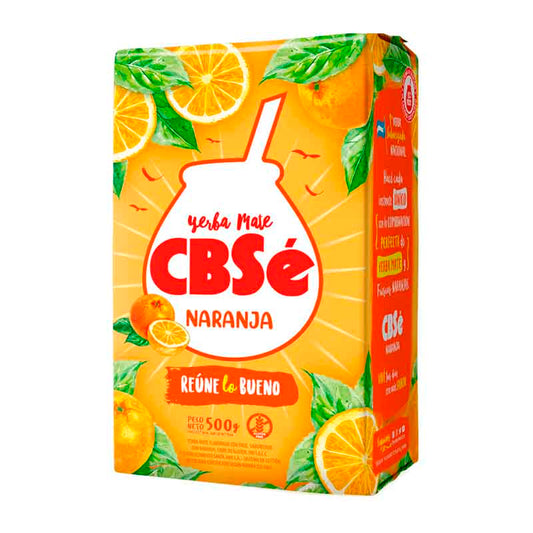 YERBA CBSE C/NARANJA 500 Grs