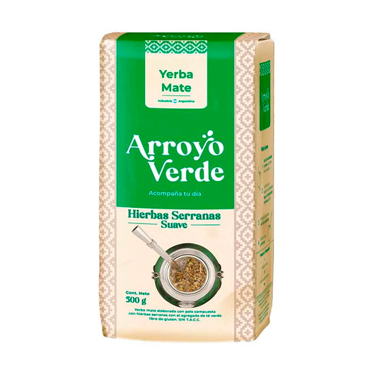 YERBA ARROYO VERDE Serrana 500 Grs