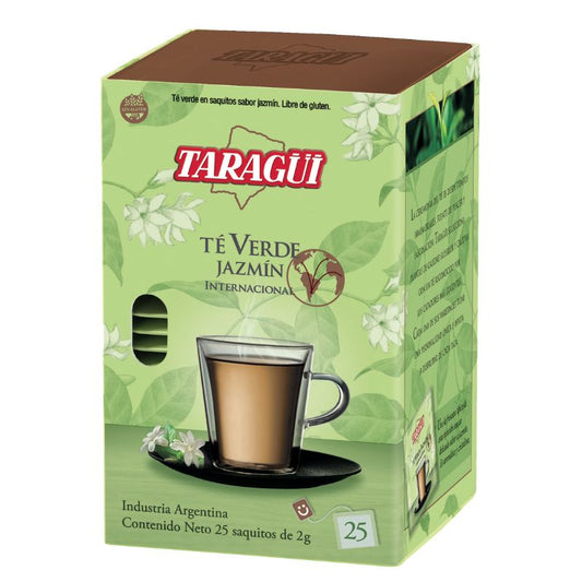 TE TARAGUI Verde/Jazmin 25 Un.