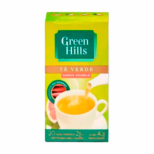 TE GR.HILLS Verde/Pomelo 20 Un.