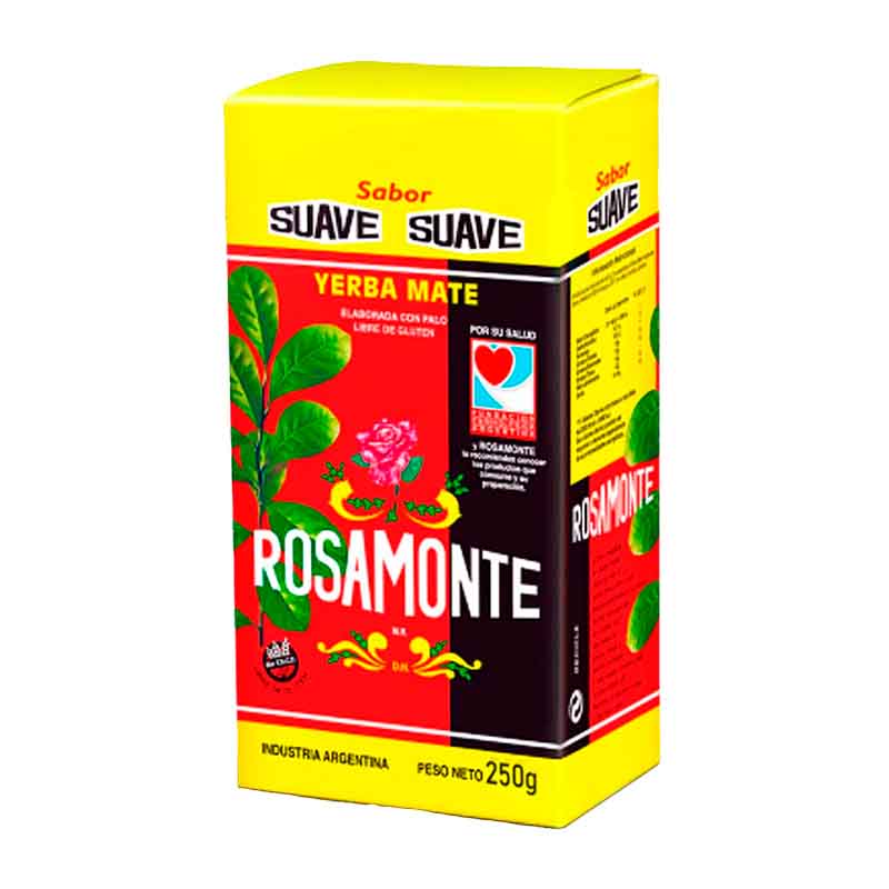 YERBA ROSAMONTE SUAVE 250 Grs