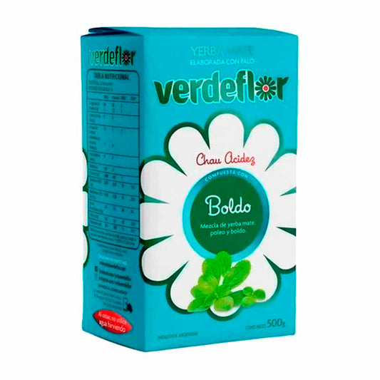 YERBA VERDEFLOR BOLDO 500 Grs