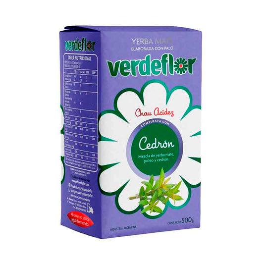 YERBA VERDEFLOR CEDRON 500 Grs