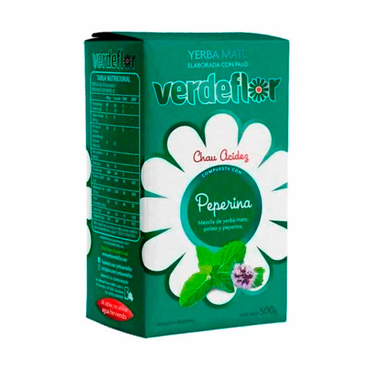 YERBA VERDEFLOR PEPERINA 500 Grs