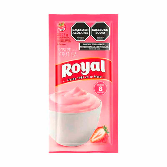 POSTRE ROYAL FRUTILLA 75 Grs