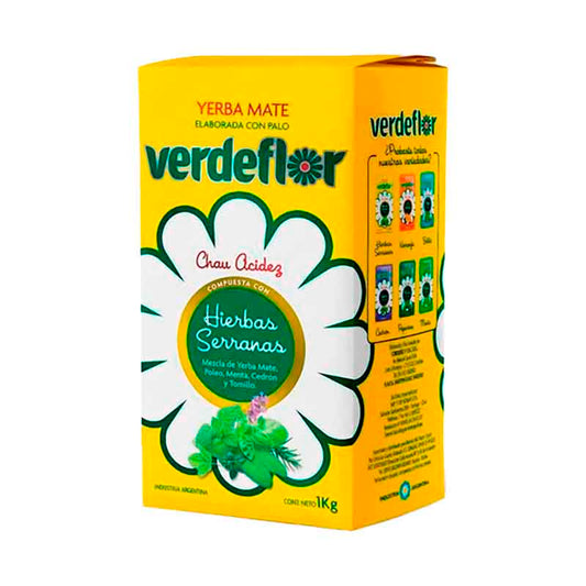 YERBA VERDEFLOR H.SERRANAS 1 Kgs