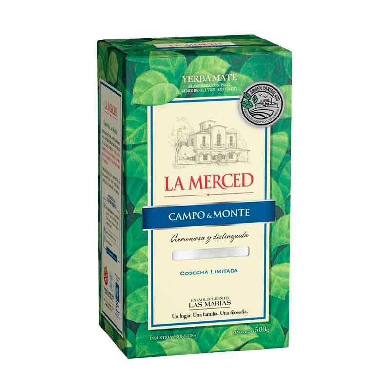 YERBA LA MERCED CAMPO MONT 500 Grs