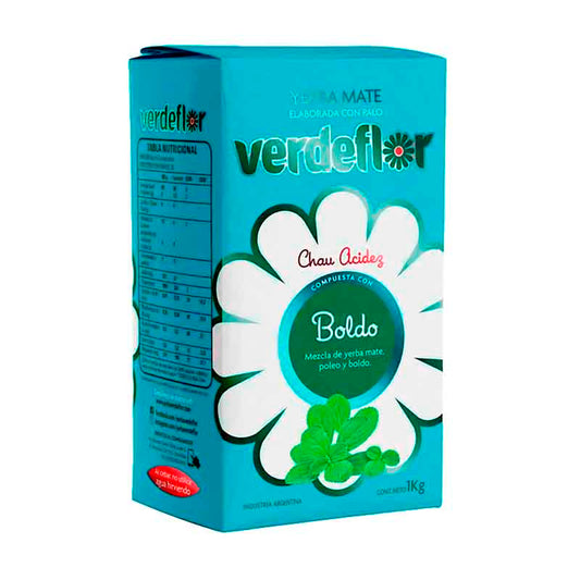 YERBA VERDEFLOR BOLDO 1 Kgs