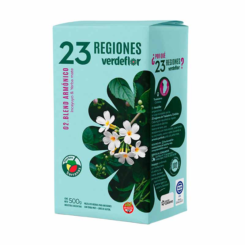 YERBA VERDEFLOR 02 ARMONICO 500 Grs