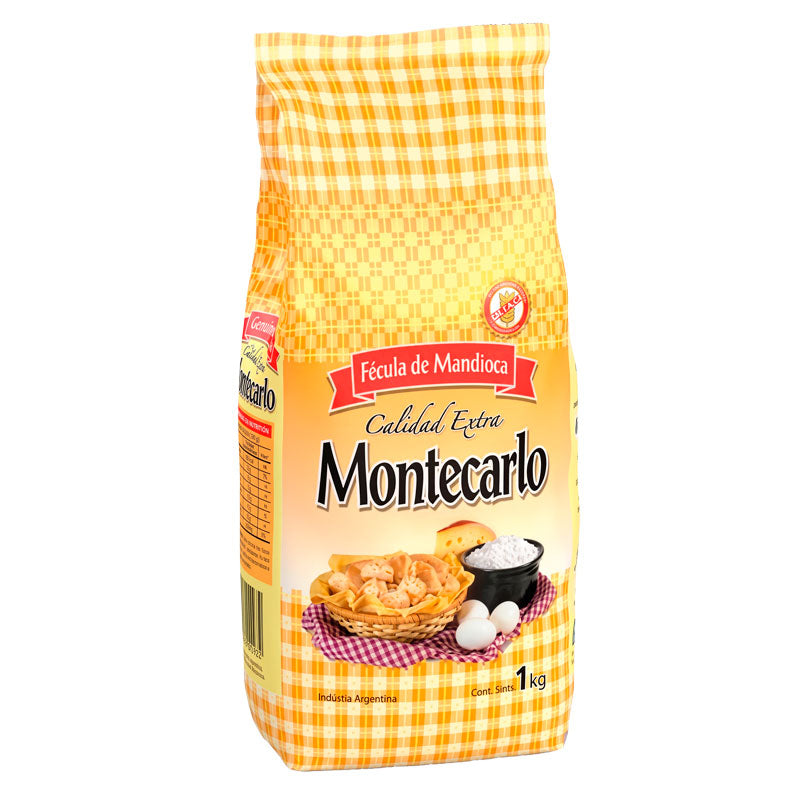 FECULA MONTECARLO MANDIOCA 1 Kgs
