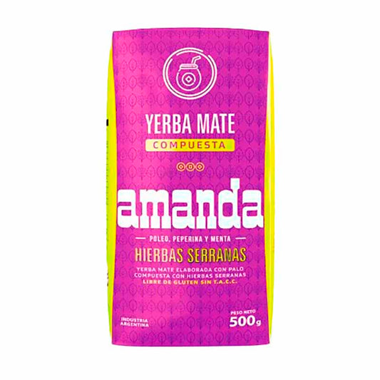 YERBA AMANDA H.SERRANAS 500 Grs