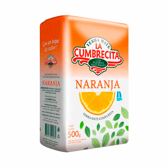 YERBA CUMBRECITA NARANJA 500 Grs