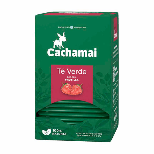 TE CACHAMAI Vde/Frutilla 20 Un.