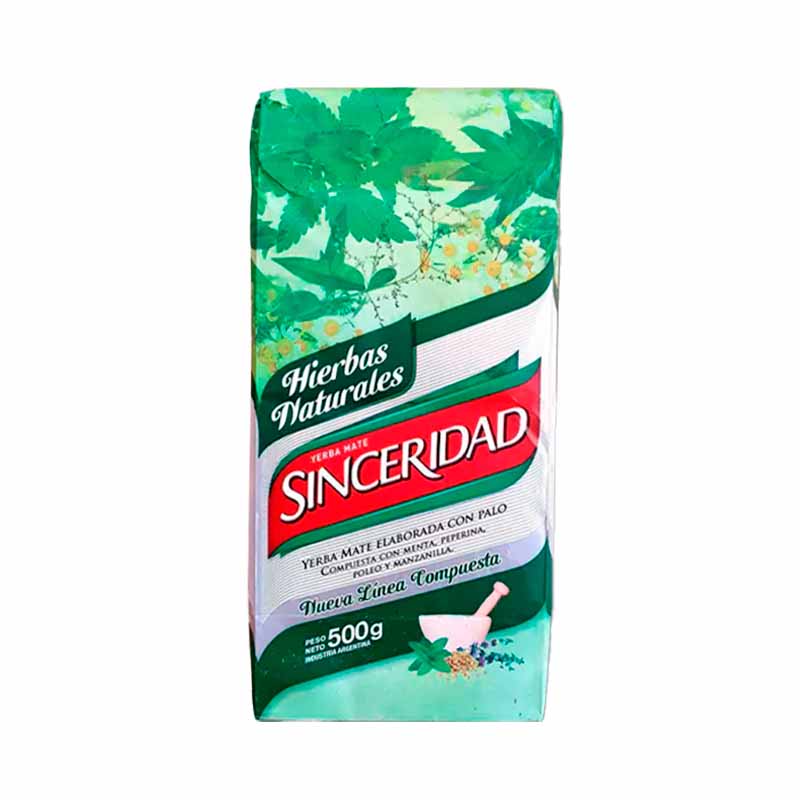 YERBA SINCERIDAD 500 Grs