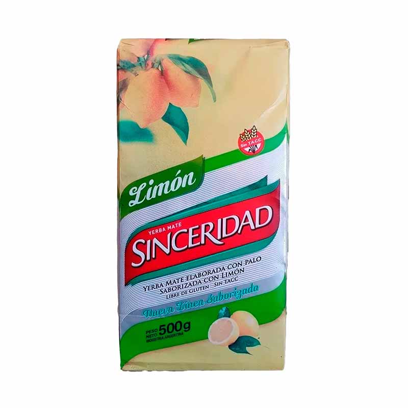 YERBA SINCERIDAD LIMON 500 Grs