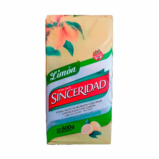 YERBA SINCERIDAD LIMON 500 Grs