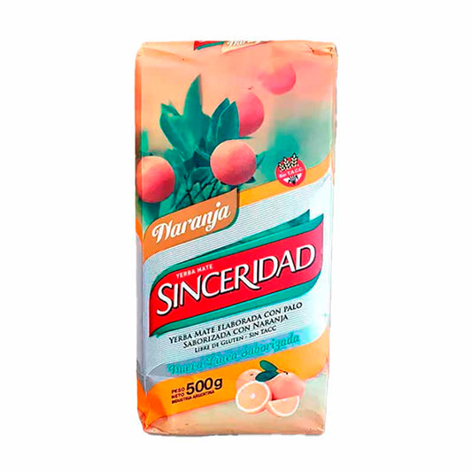 YERBA SINCERIDAD NARANJA 500 Grs