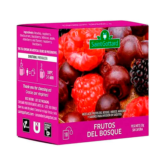 TE S.GOTTARD FRUTOS DEL BOSQUE 10 Un.