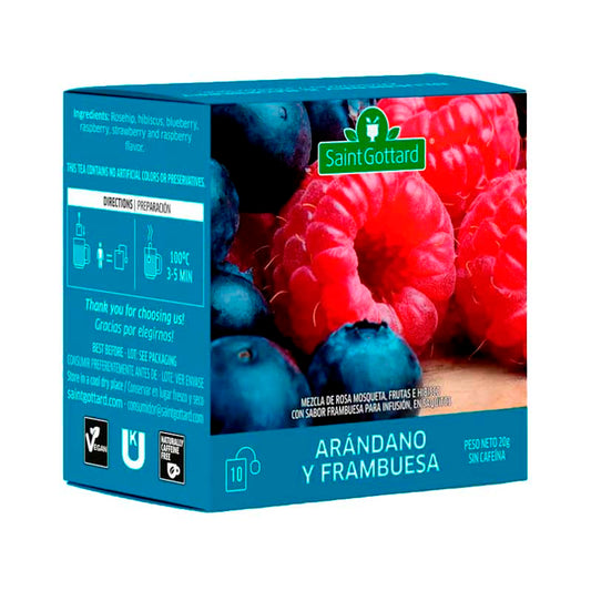 TE S.GOTTARD ARANDANO FRAMBUEZA 10 Un.