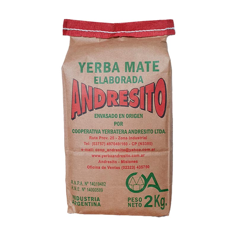 YERBA ANDRESITO TRADICIONAL 2 Kgs