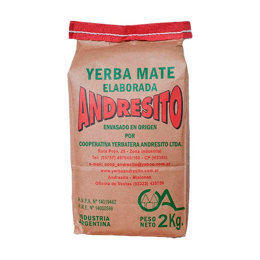 YERBA ANDRESITO TRADICIONAL 2 Kgs