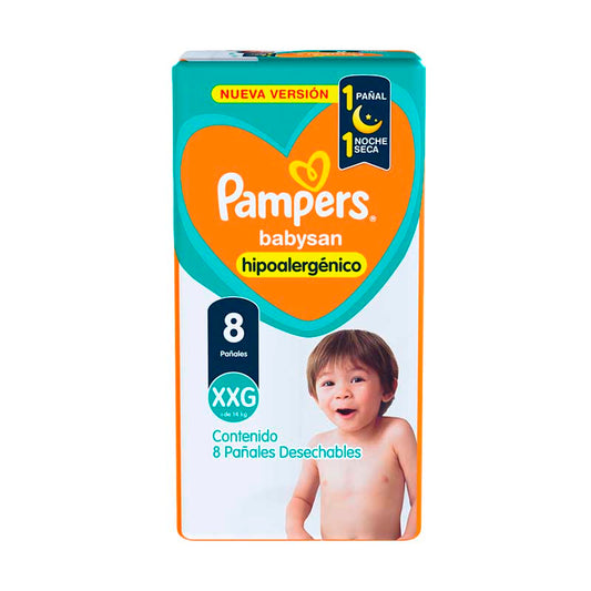 PA�AL PAMPERS XXG 8 Un.