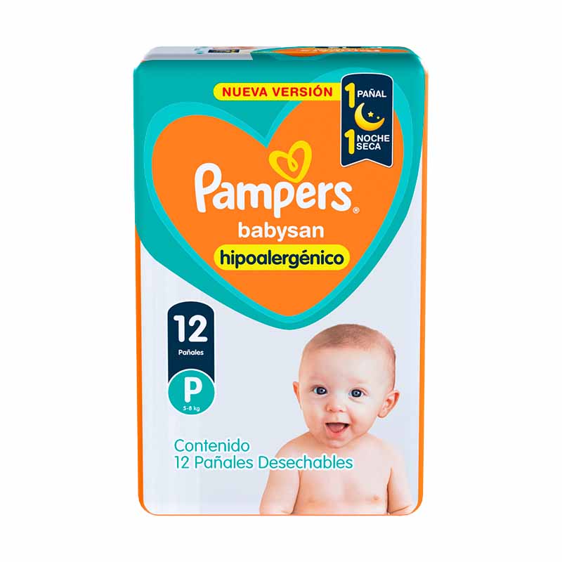 PA�AL PAMPERS PEQ 12 Un.