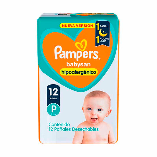 PA�AL PAMPERS PEQ 12 Un.