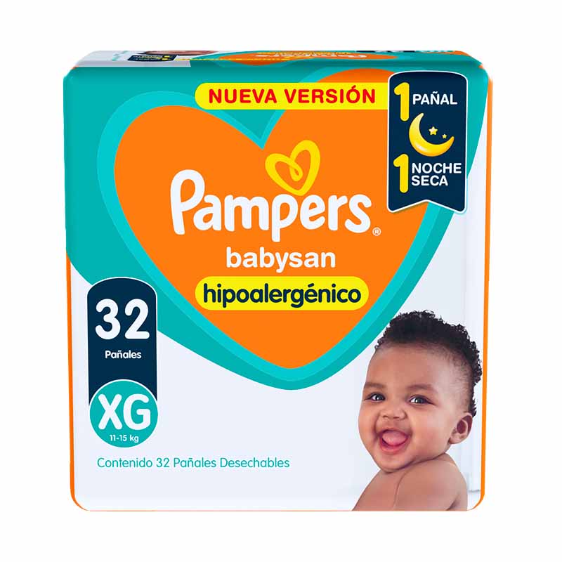 PA�AL PAMPERS XGD 32 Un.