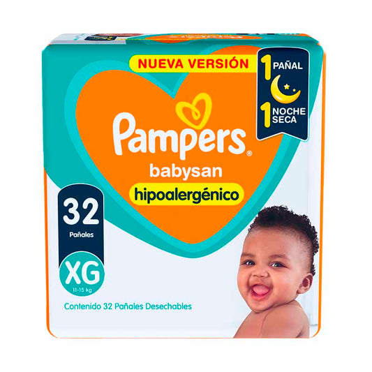 PA�AL PAMPERS XGD 32 Un.
