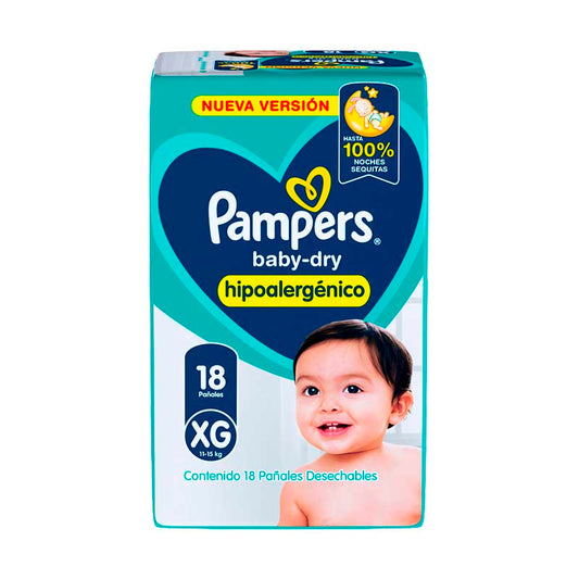 PA�AL PAMPERS XGD 18 Un.