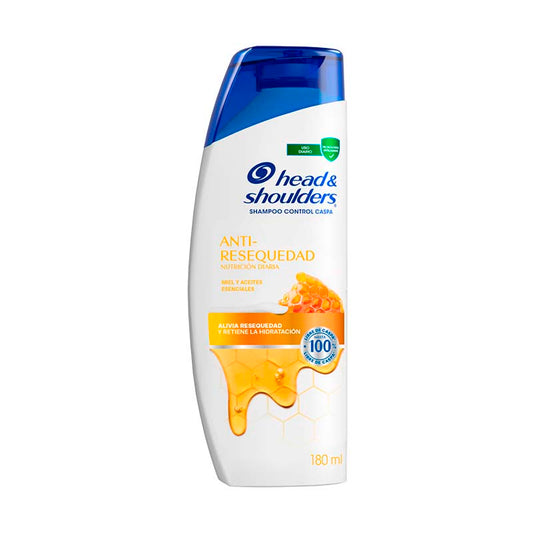 SHAMPOO HS ANTI RESEQUEDAD 180 ml.