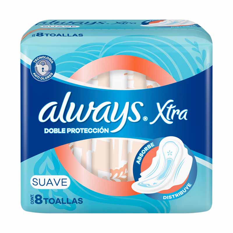 T.FEMENINA ALWAYS DOB/PROT 8 Un.