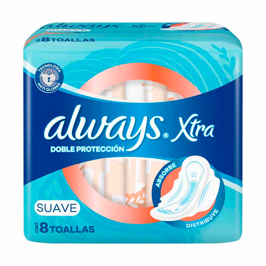 T.FEMENINA ALWAYS DOB/PROT 8 Un.