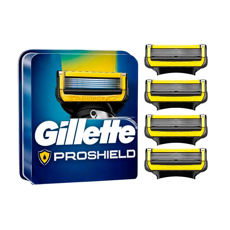 CARTUCHO GILLETTE PROSHIELD F5 4 Un.