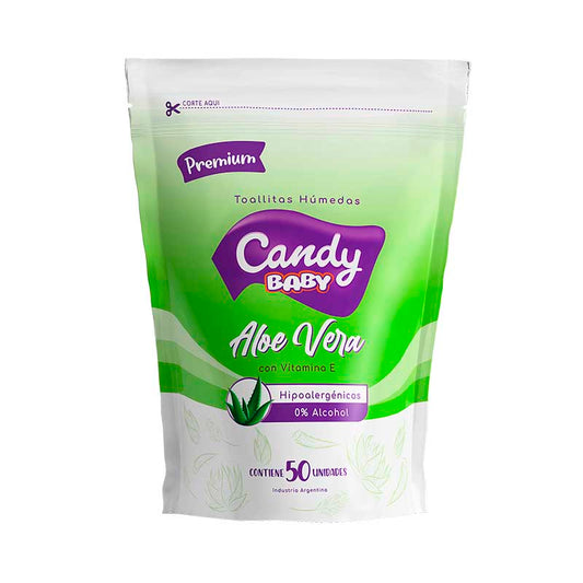 T.HUMEDAS CANDY BABY ALOE VERA PREMIUM 50 Un.