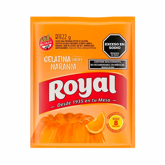 GELAT. ROYAL NARANJA 40 Grs
