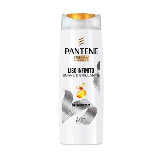 SHAMPOO PANTENE LISO INFINITO 200 ml.