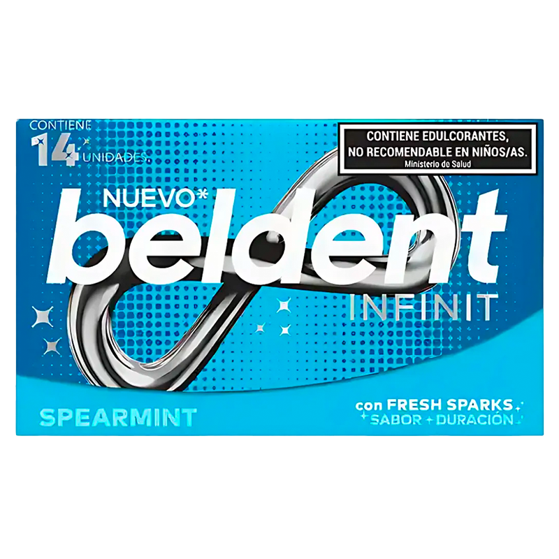 CHICLE BELDENT INFINIT SPEARMINT 26.6 Grs