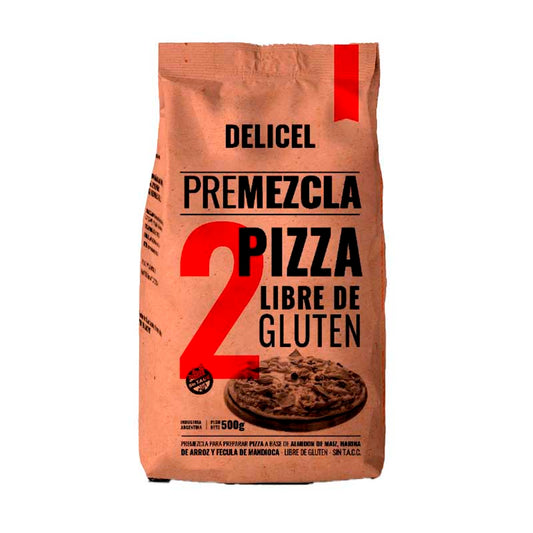 PREMEZCLA DELICEL PIZZA 500 Grs