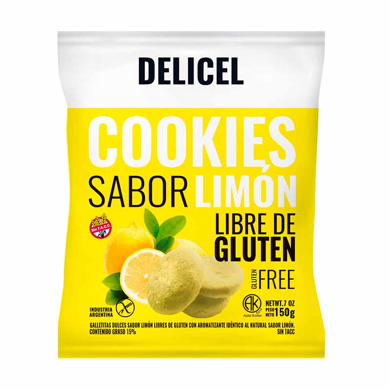 GALLETITA DELICEL LIMON 200 Grs