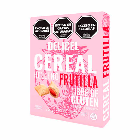 ALMOHADITAS DELICEL FRUTILLA 240 Grs