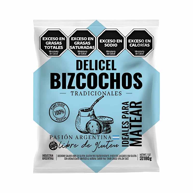 BIZCOCHOS DELICEL TRADICIONALES 180 Grs