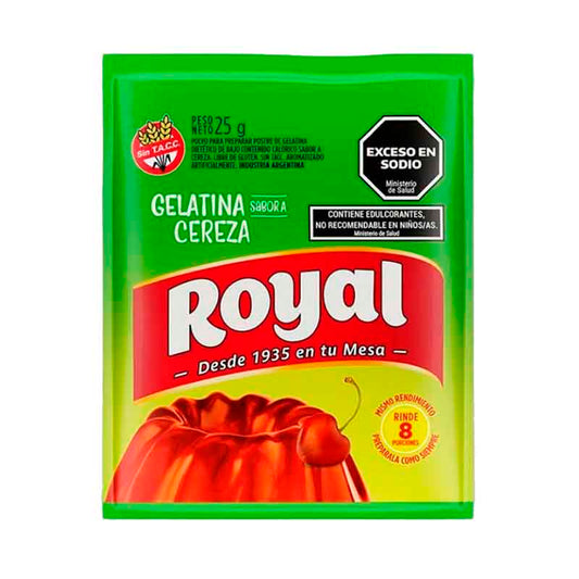 GELAT. LIGHT ROYAL CEREZA 25 Grs
