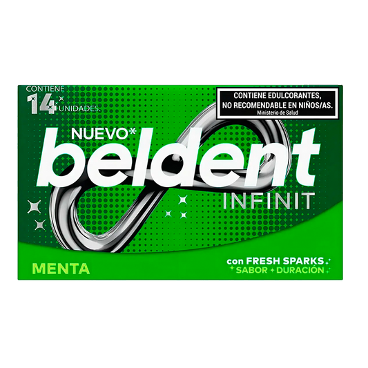CHICLE BELDENT INFINIT MENTA 26.6 Grs
