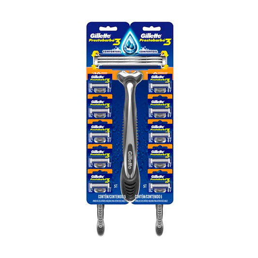 MAQUINA GILLETTE PRESTO 3 1 Un.