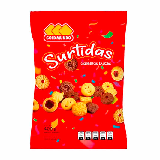 GALLETITA GOLD MUNDO SURTIDAS 400 Grs