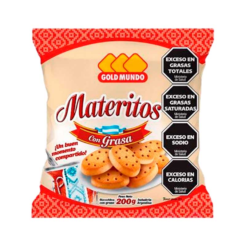 BIZCOCHOS GOLD MUNDO SALADOS 200 Grs