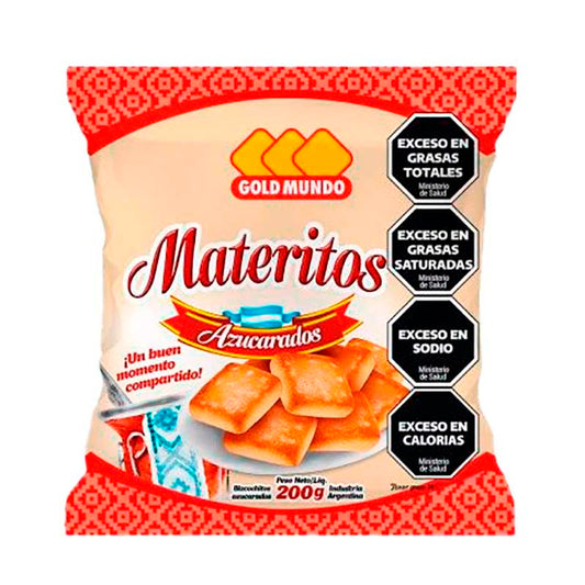 BIZCOCHOS GOLD MUNDO AZUCARADO 200 Grs