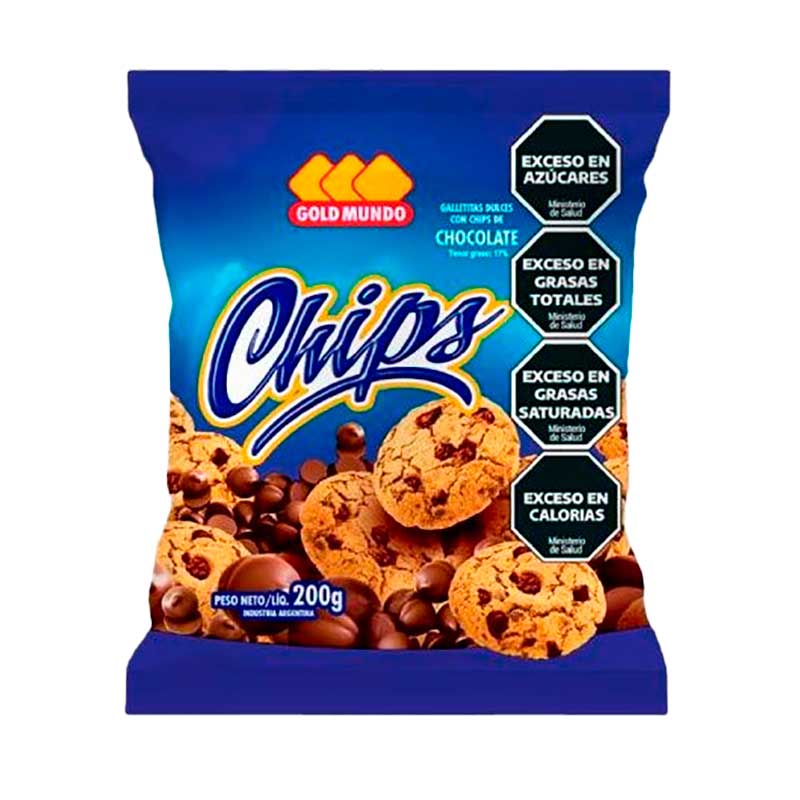 GALLETITA GOLD MUNDO POLV/CHIPS 300 Grs